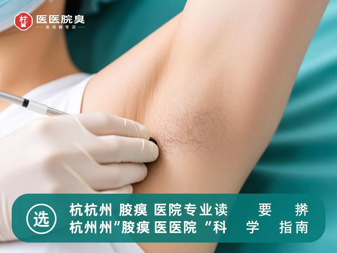 杭州腋臭医院专业解读，选择杭州腋臭医院的科学指南