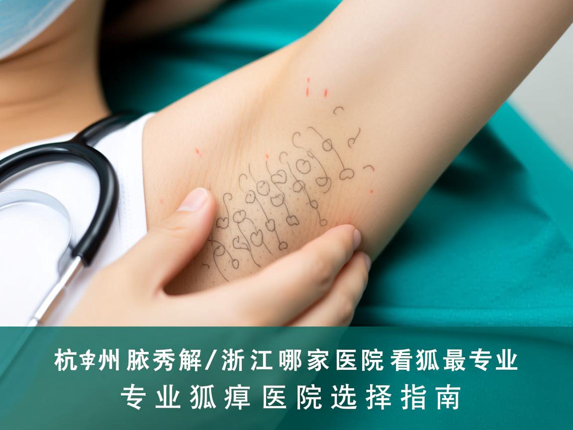 杭州腋秀解析，浙江哪家医院看狐臭最专业，专业狐臭医院选择指南