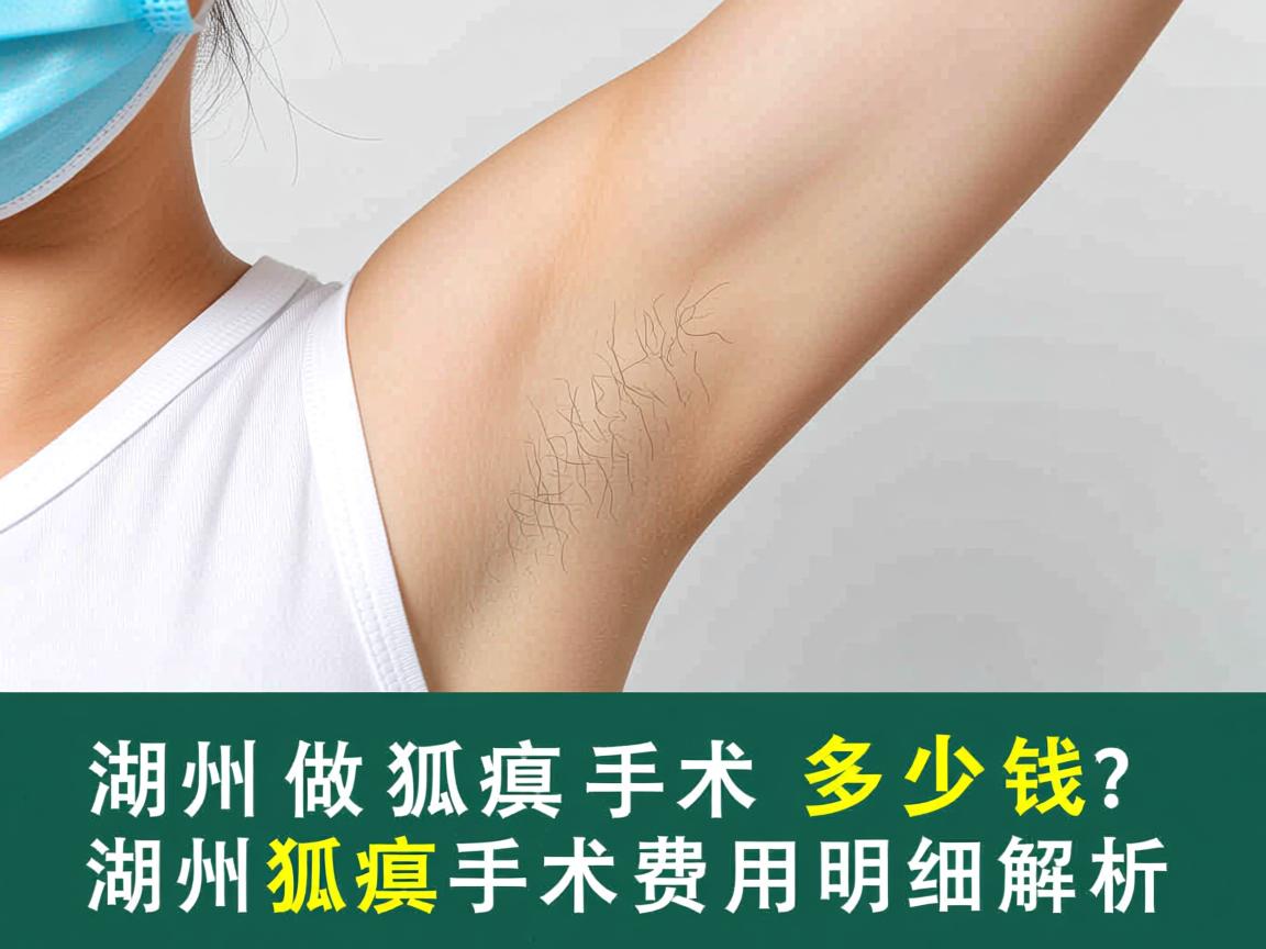 在湖州做狐臭手术多少钱？湖州狐臭手术费用明细解析