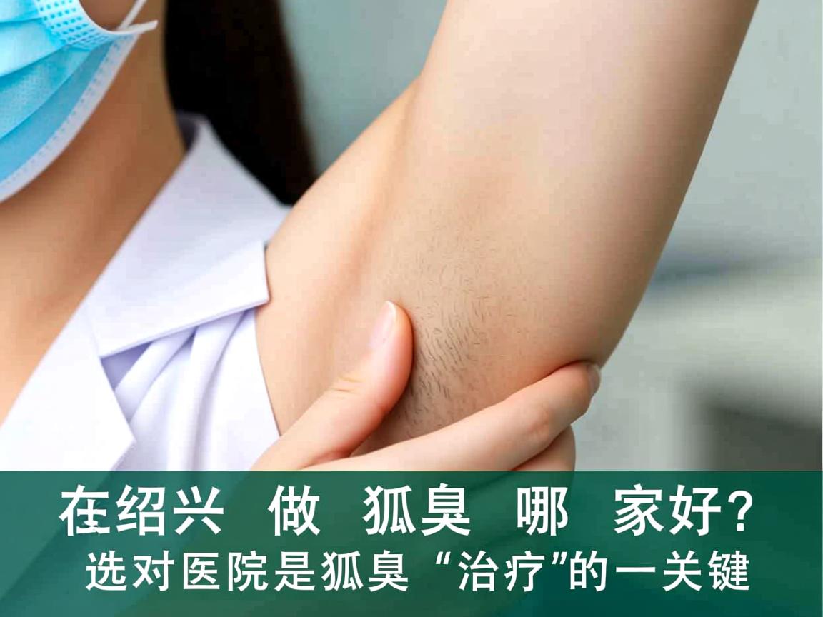 在绍兴做狐臭哪家好？选对医院是狐臭治疗的关键