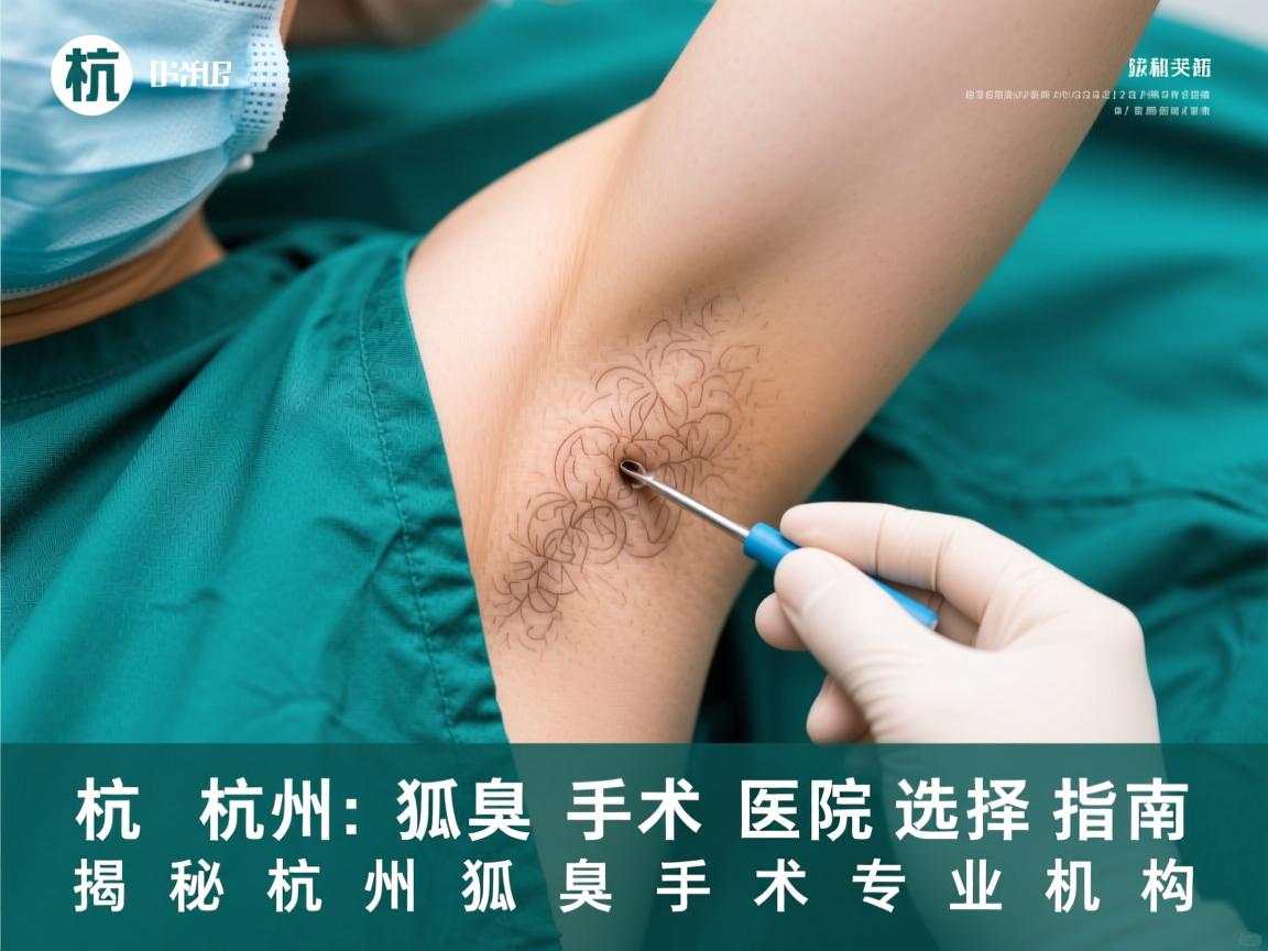 杭州狐臭手术医院选择指南，揭秘杭州狐臭手术专业机构