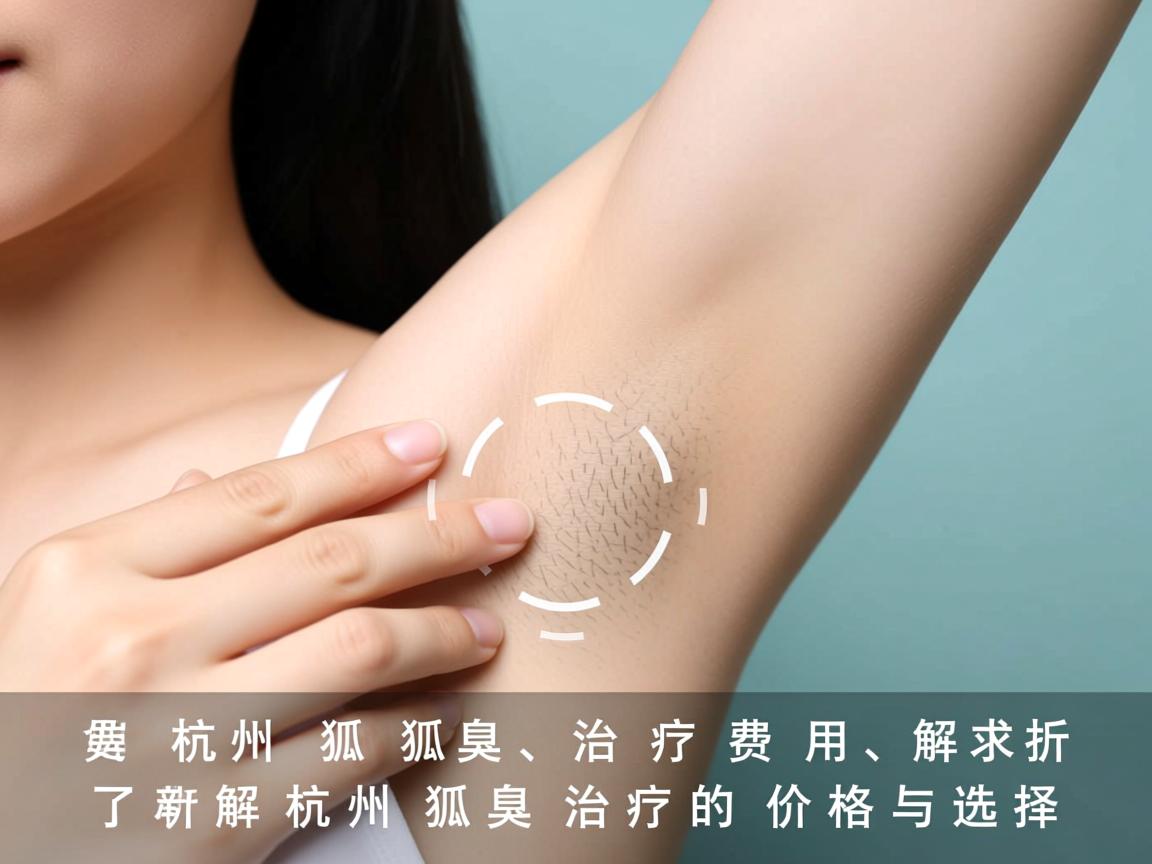 杭州狐臭治疗费用解析，了解杭州狐臭治疗的价格与选择