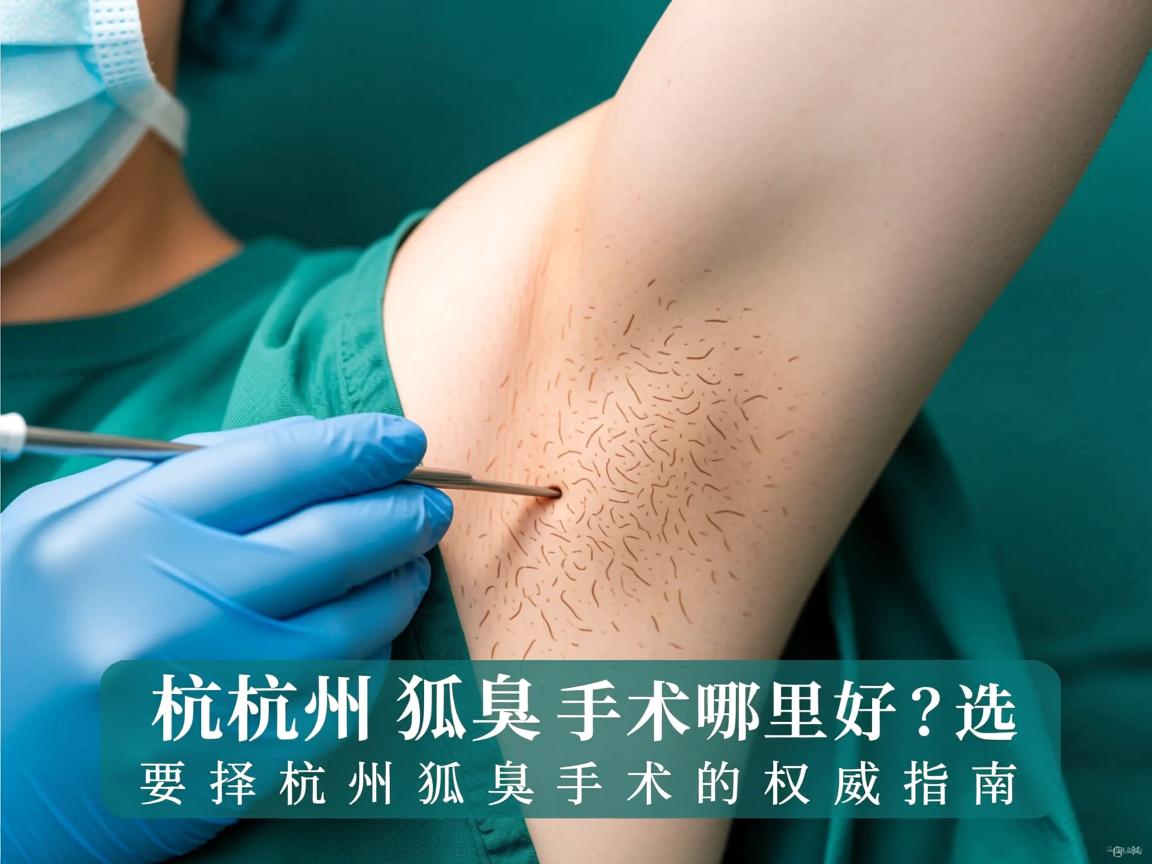 杭州狐臭手术哪里好?选择杭州狐臭手术的权威指南 杭州狐臭手术哪里好?选择杭州狐臭手术的权威指南