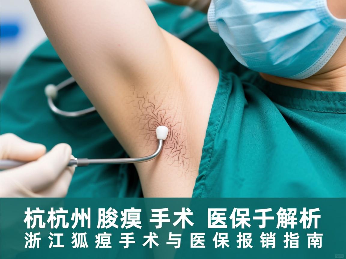 杭州腋臭手术医保解析，浙江狐臭手术与医保报销指南