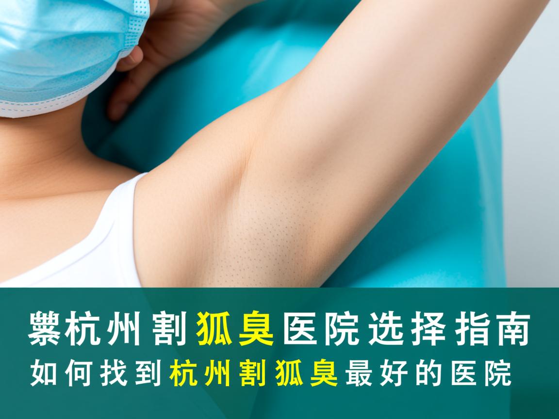 杭州割狐臭医院选择指南,如何找到杭州割狐臭最好的医院 杭州割狐臭医院选择指南,如何找到杭州割狐臭最好的医院