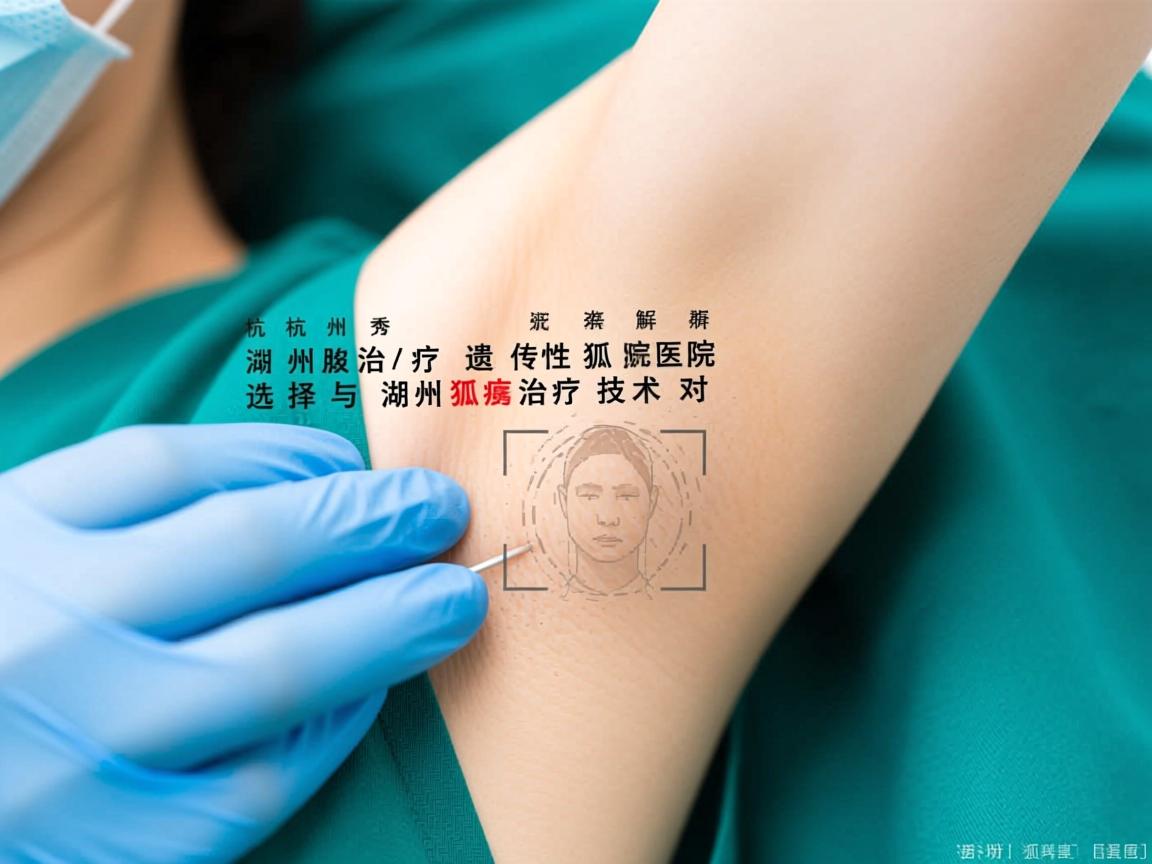 杭州腋秀解析，湖州治疗遗传性狐臭医院选择与湖州狐臭治疗技术对比