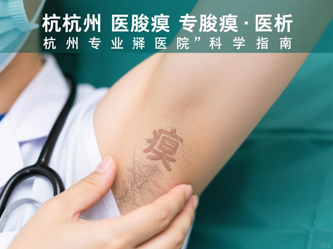 杭州腋臭医院专业解析，选择杭州腋臭医院的科学指南