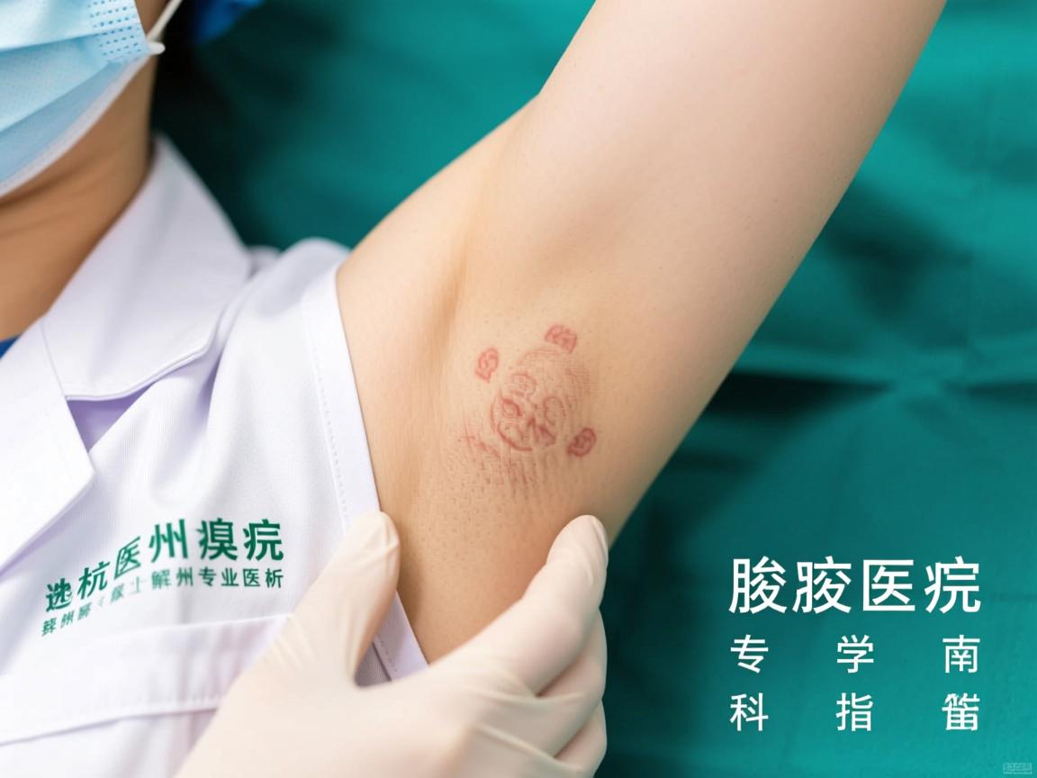 杭州腋臭医院专业解析，选择杭州腋臭医院的科学指南