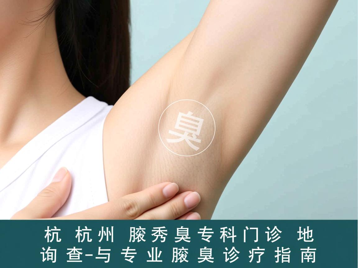 杭州腋秀腋臭专科门诊地址查询与专业腋臭诊疗指南 杭州腋秀腋臭专科门诊地址查询与专业腋臭诊疗指南
