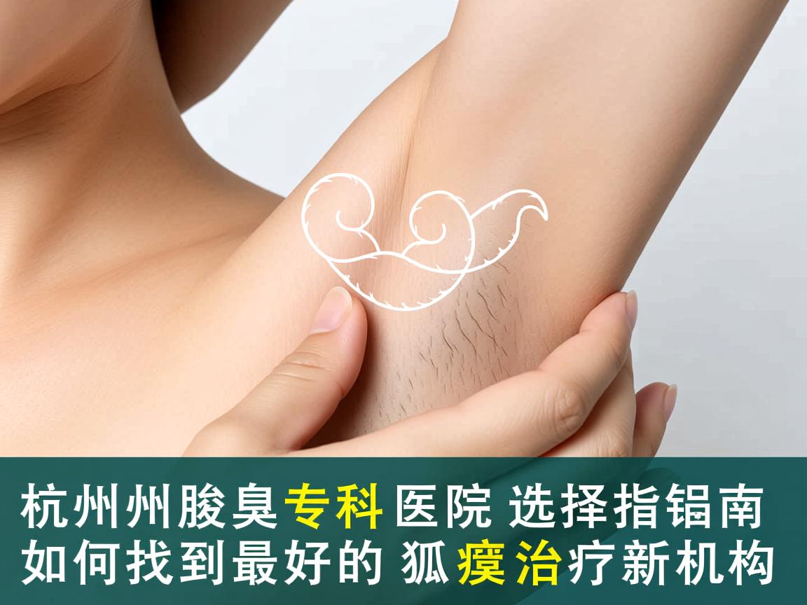 杭州腋臭专科医院选择指南，如何找到最好的狐臭治疗机构