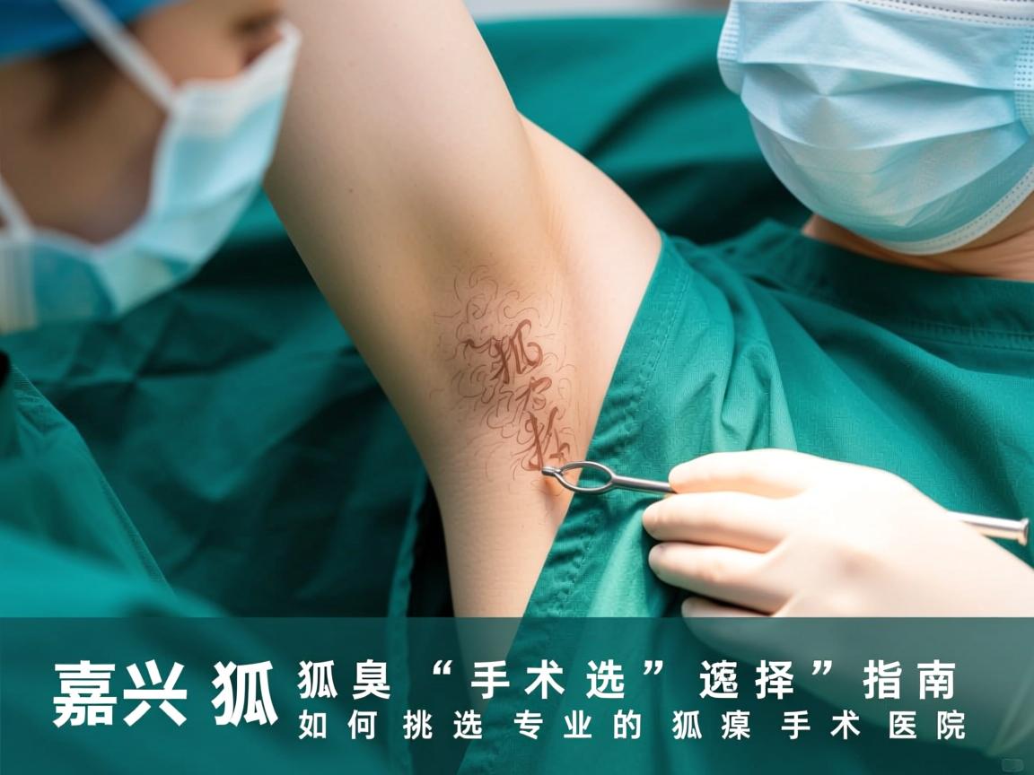 嘉兴狐臭手术选择指南，如何挑选专业的狐臭手术医院