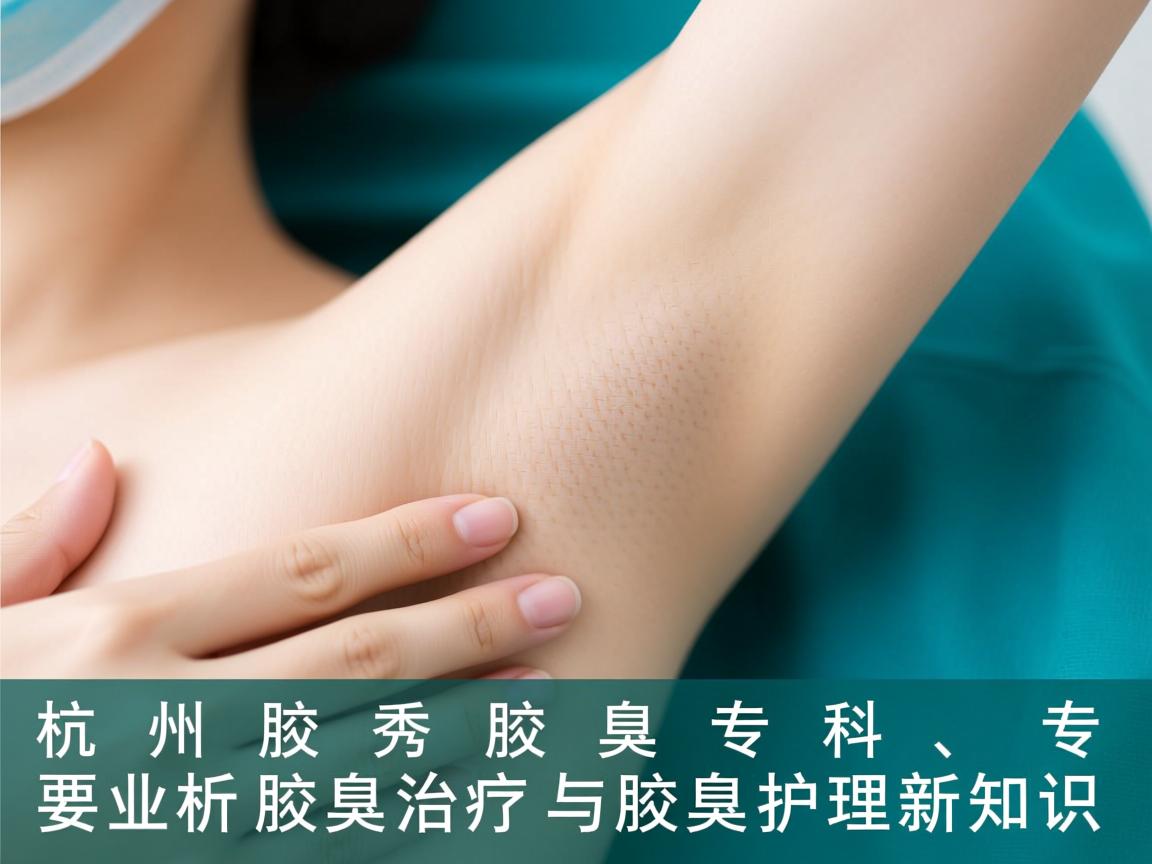 杭州腋秀腋臭专科，专业解析腋臭治疗与腋臭护理新知识