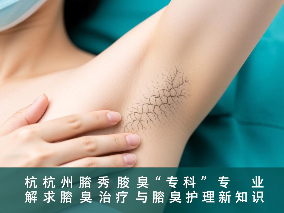 杭州腋秀腋臭专科，专业解析腋臭治疗与腋臭护理新知识