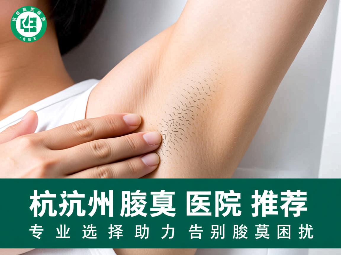 杭州腋臭医院推荐，专业选择助力告别腋臭困扰