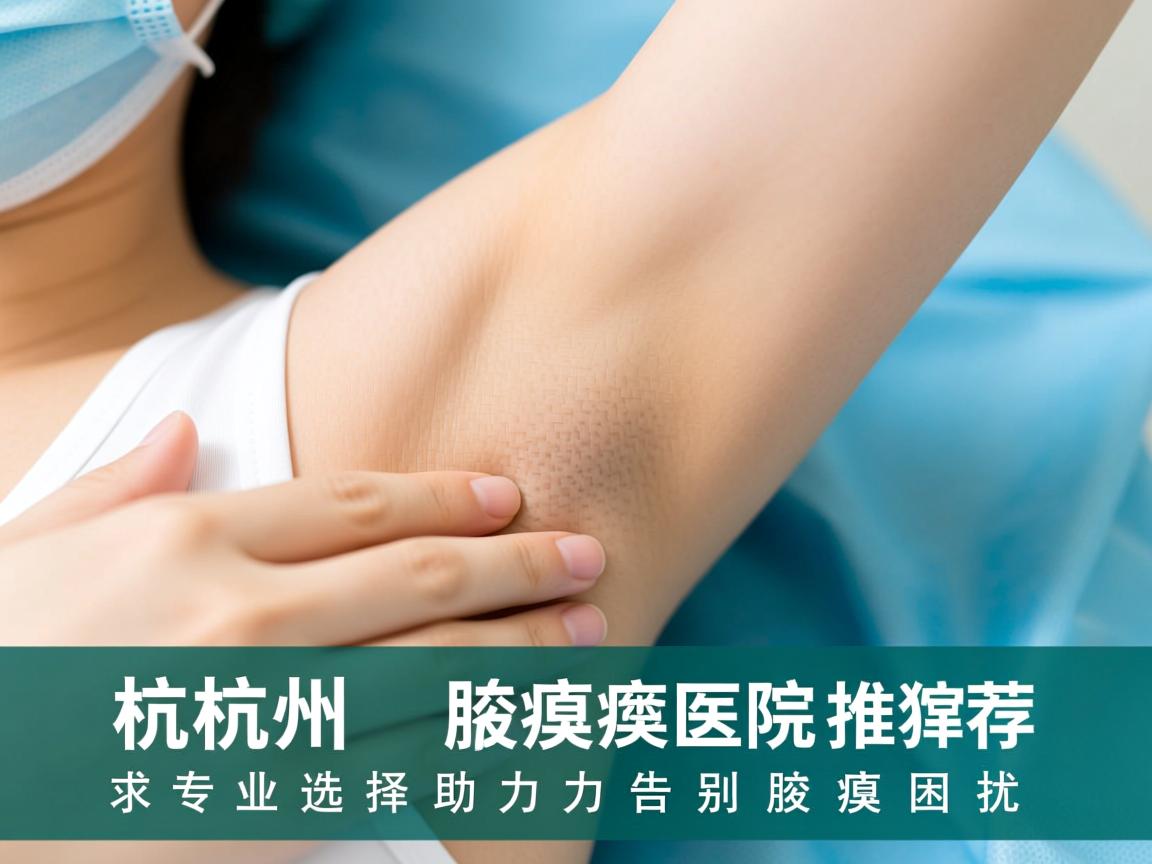 杭州腋臭医院推荐，专业选择助力告别腋臭困扰