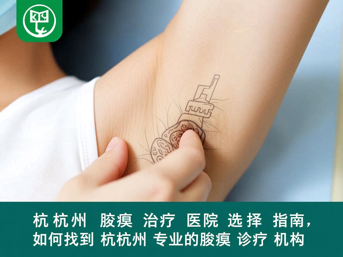 杭州腋臭治疗医院选择指南，如何找到杭州专业的腋臭诊疗机构