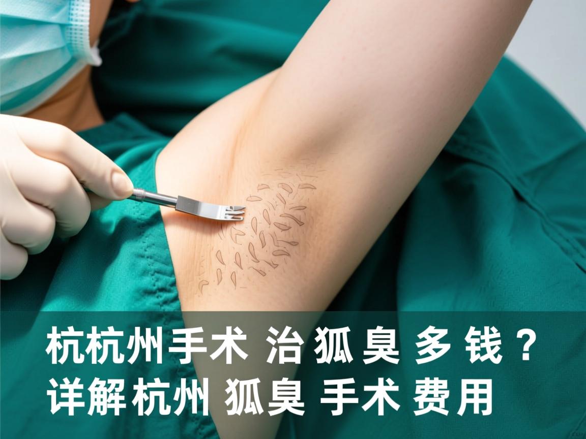杭州手术治狐臭多少钱?详解杭州狐臭手术费用 杭州手术治狐臭多少钱?详解杭州狐臭手术费用
