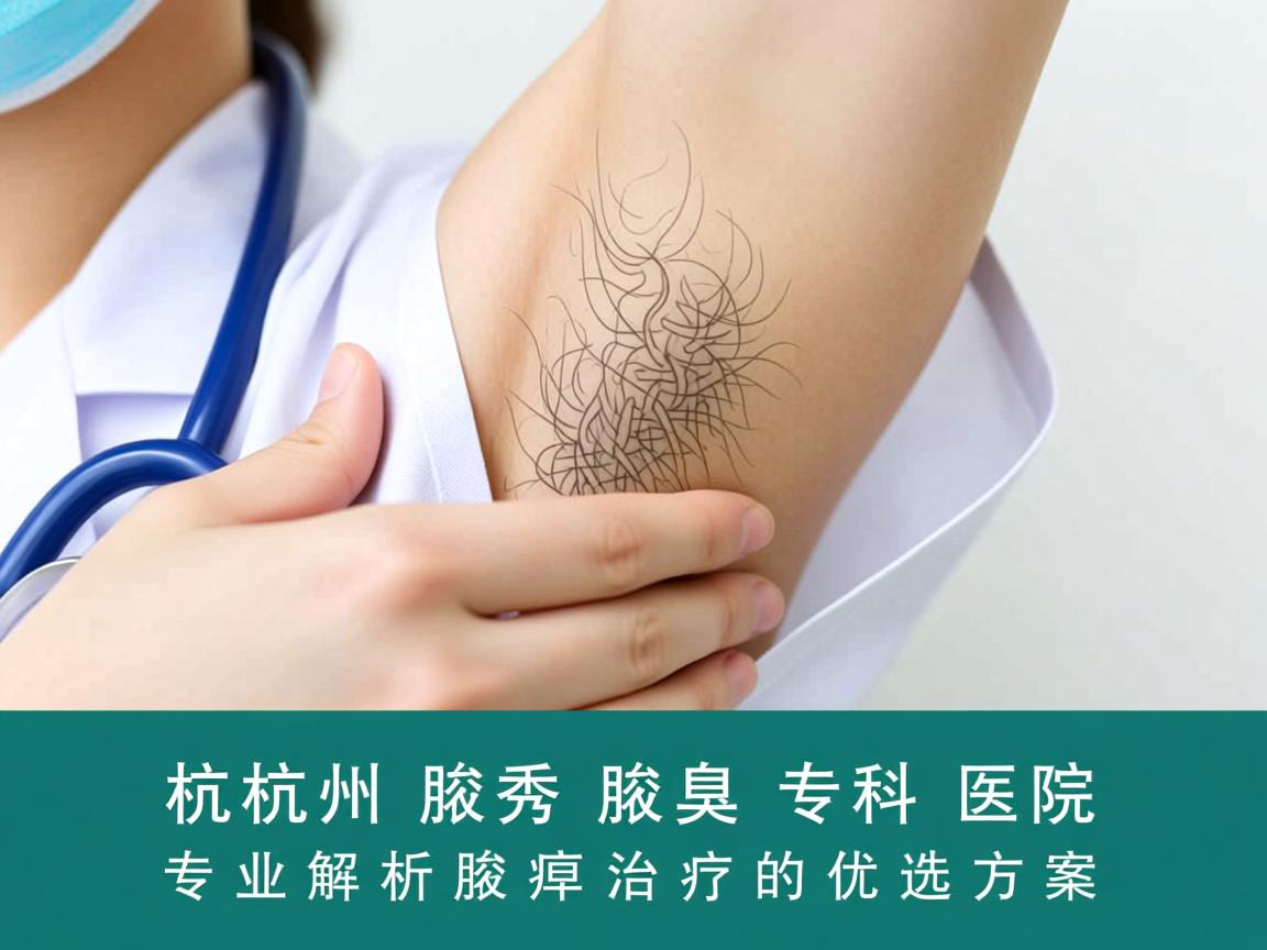 杭州腋秀腋臭专科医院，专业解析腋臭治疗的优选方案