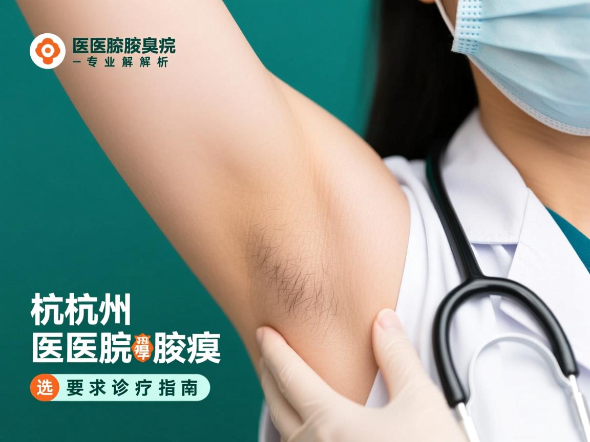 杭州腋臭医院专业解析，选择杭州腋臭医院的腋臭诊疗指南