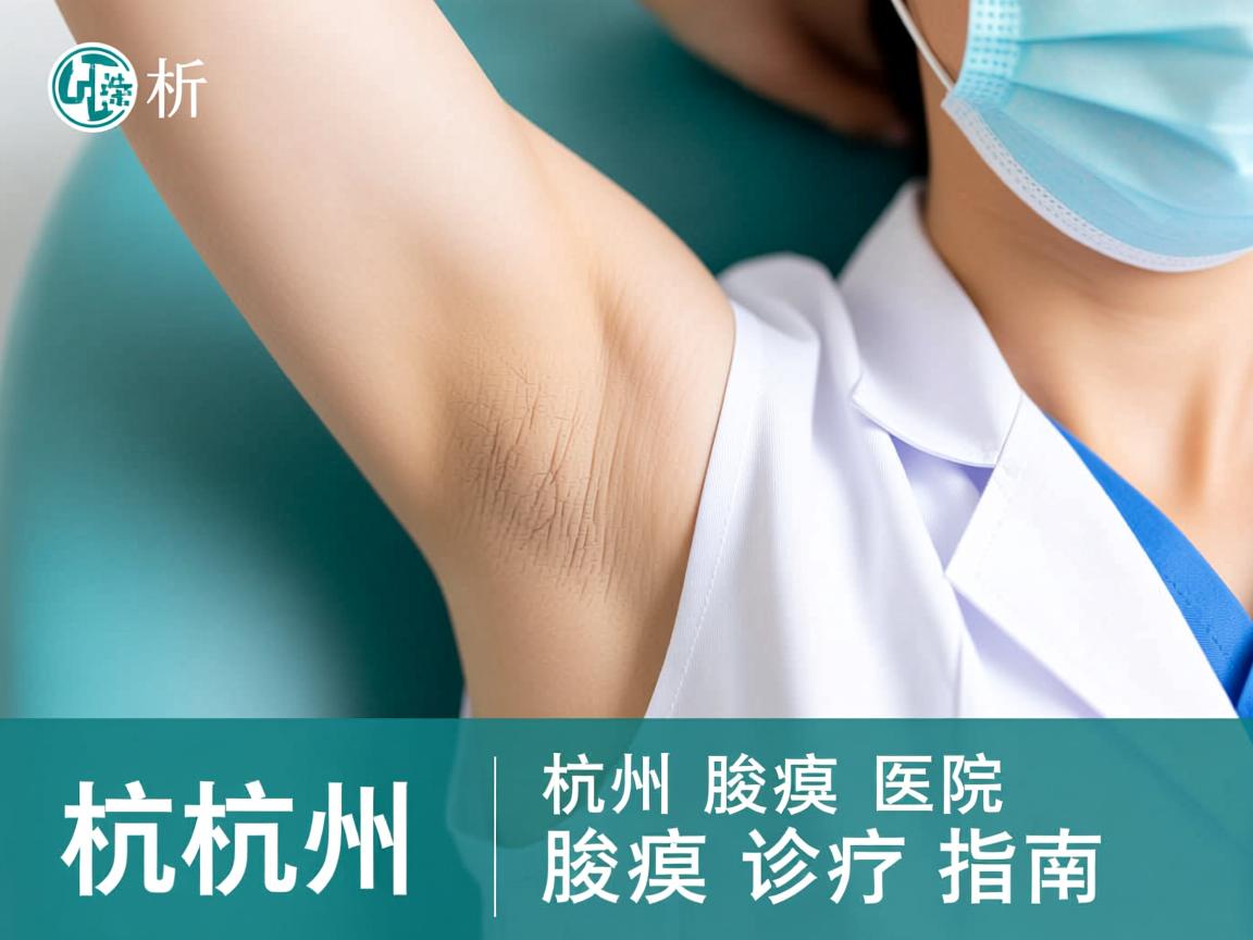 杭州腋臭医院专业解析，选择杭州腋臭医院的腋臭诊疗指南