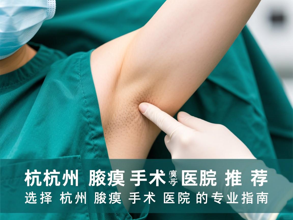 杭州腋臭手术医院推荐,选择杭州腋臭手术医院的专业指南 杭州腋臭手术医院推荐,选择杭州腋臭手术医院的专业指南