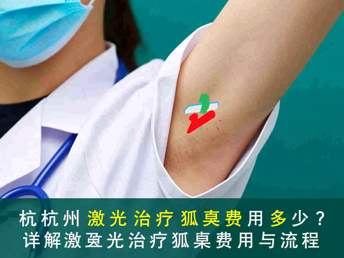 杭州激光治疗狐臭费用多少？详解激光治疗狐臭费用与流程