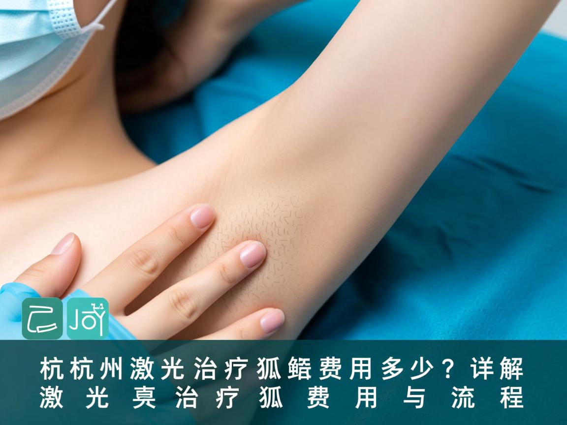 杭州激光治疗狐臭费用多少？详解激光治疗狐臭费用与流程