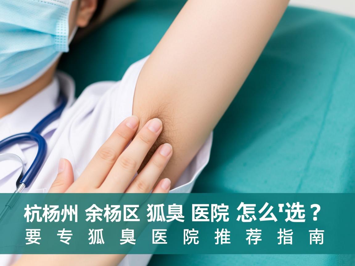 杭州余杭区狐臭医院怎么选?专业狐臭医院推荐指南 杭州余杭区狐臭医院怎么选?专业狐臭医院推荐指南