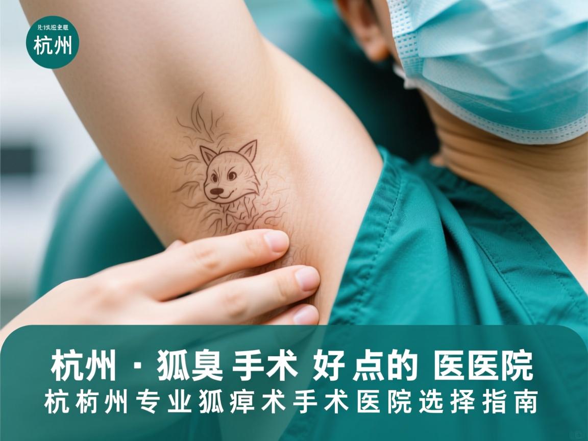 杭州狐臭手术好点的医院,杭州专业狐臭手术医院选择指南 杭州狐臭手术好点的医院,杭州专业狐臭手术医院选择指南