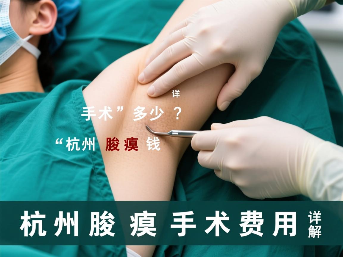 杭州腋臭手术治疗多少钱？详解杭州腋臭手术费用