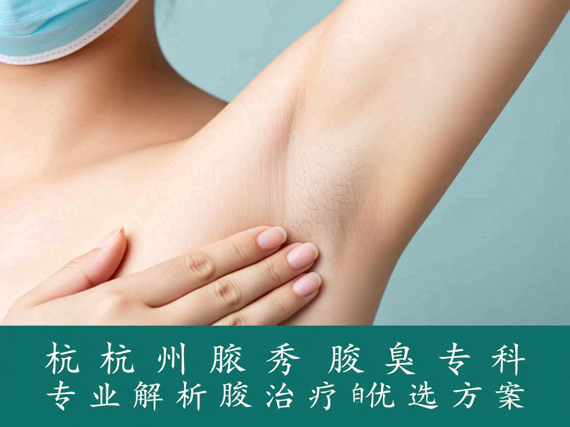 杭州腋秀腋臭专科，专业解析腋臭治疗的优选方案