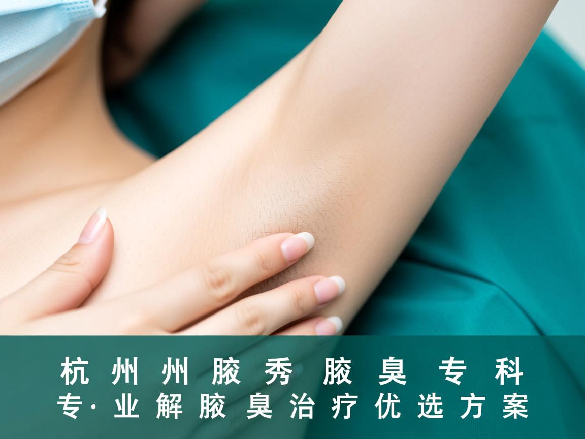 杭州腋秀腋臭专科，专业解析腋臭治疗的优选方案