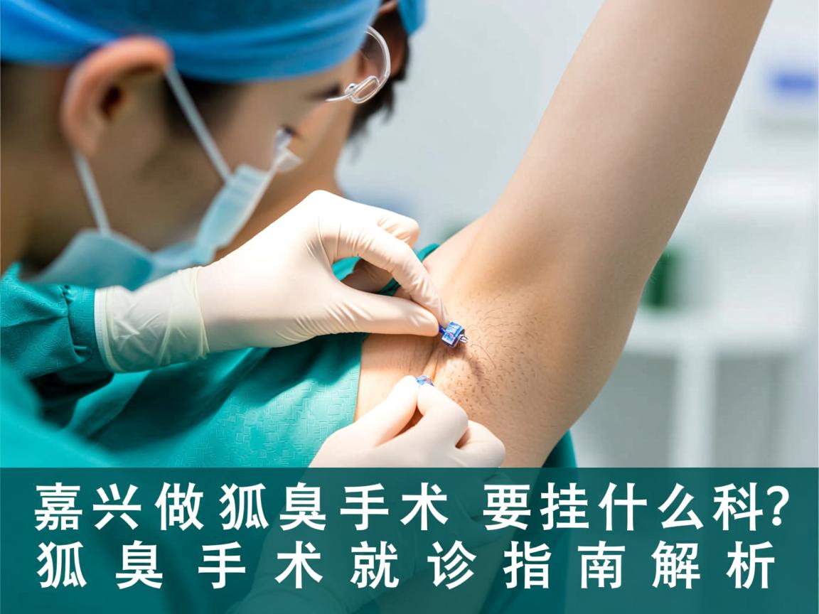 嘉兴做狐臭手术要挂什么科？狐臭手术就诊指南解析