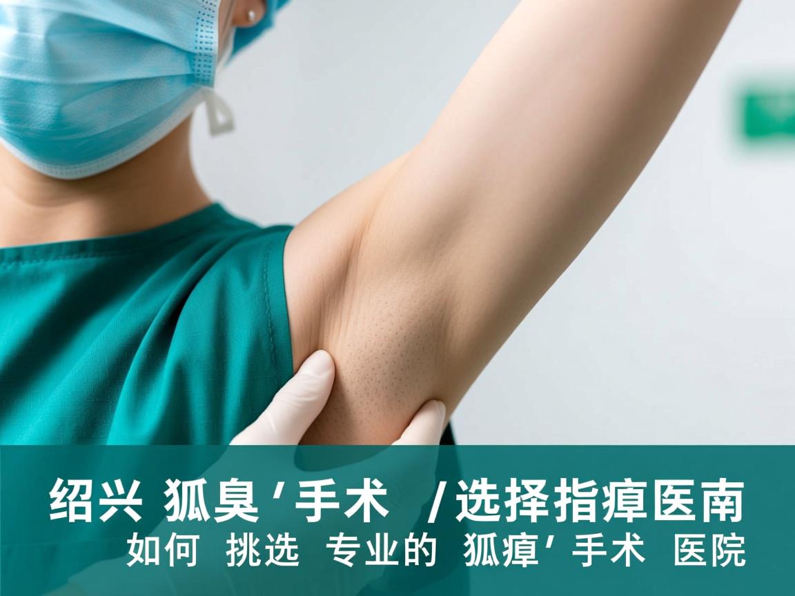 绍兴狐臭手术选择指南，如何挑选专业的狐臭手术医院