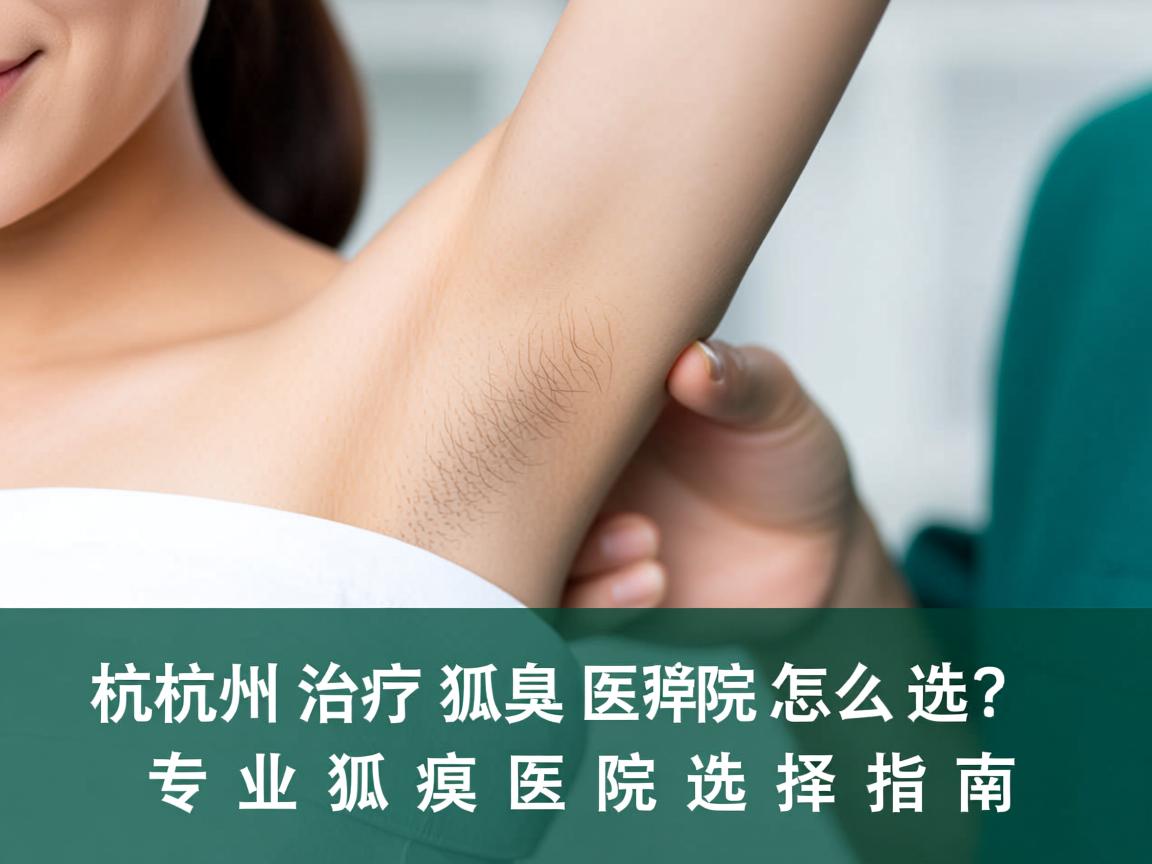 杭州治疗狐臭医院怎么选?专业狐臭医院选择指南 杭州治疗狐臭医院怎么选?专业狐臭医院选择指南