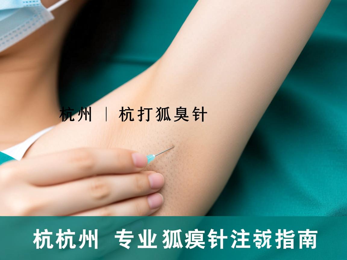 杭州打狐臭针,杭州专业狐臭针注射指南 杭州打狐臭针,杭州专业狐臭针注射指南
