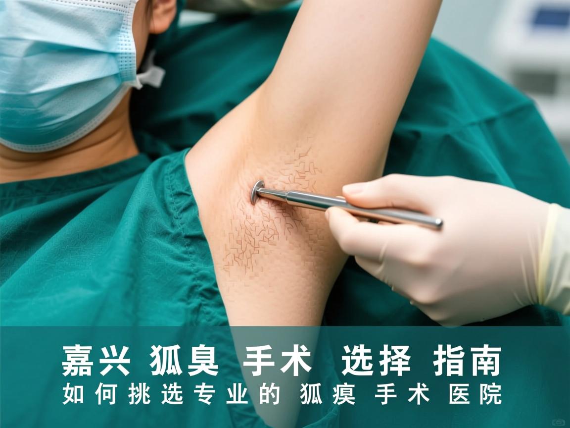 嘉兴狐臭手术选择指南，如何挑选专业的狐臭手术医院