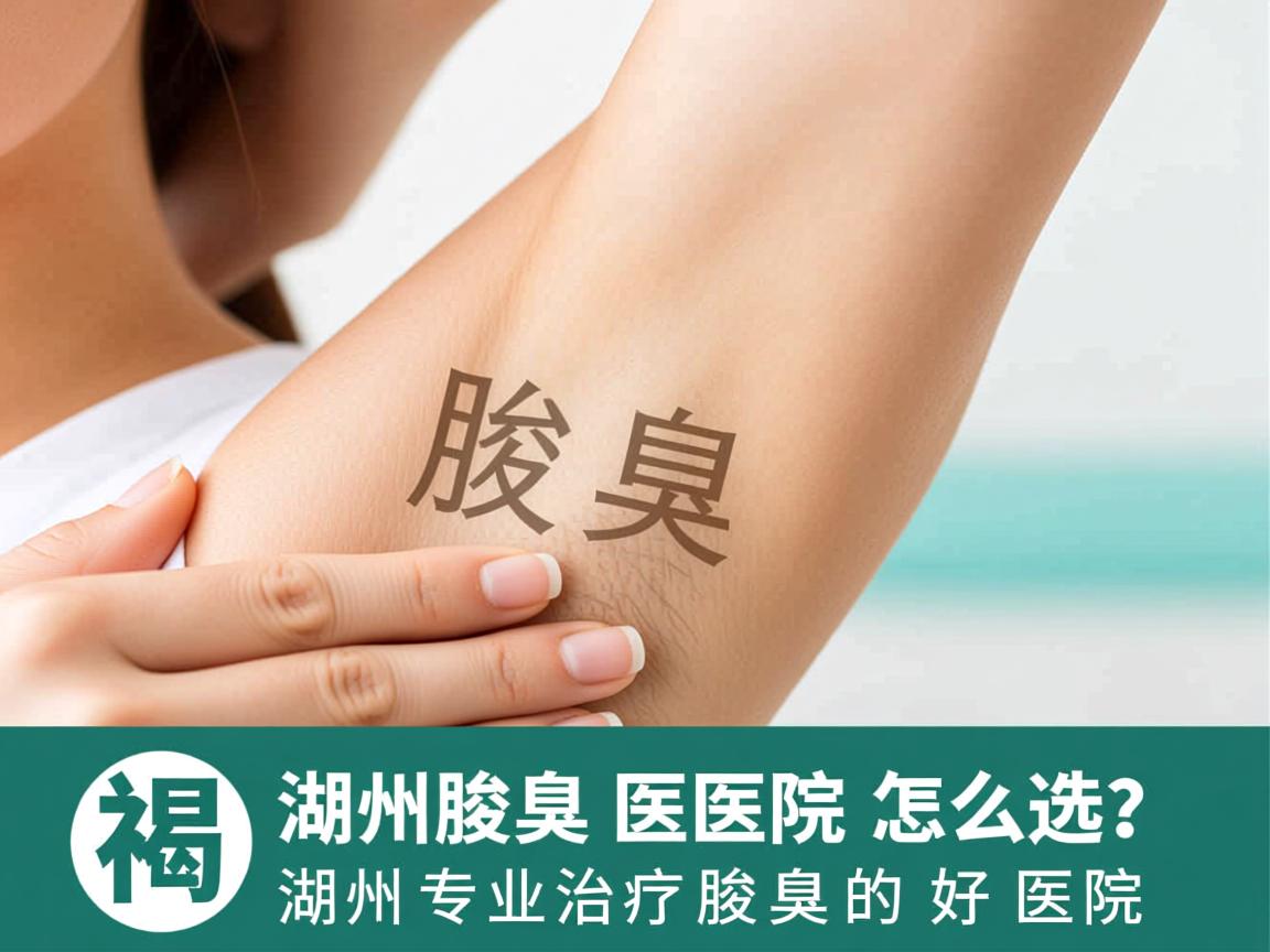 湖州腋臭医院怎么选？揭秘湖州专业治疗腋臭的好医院
