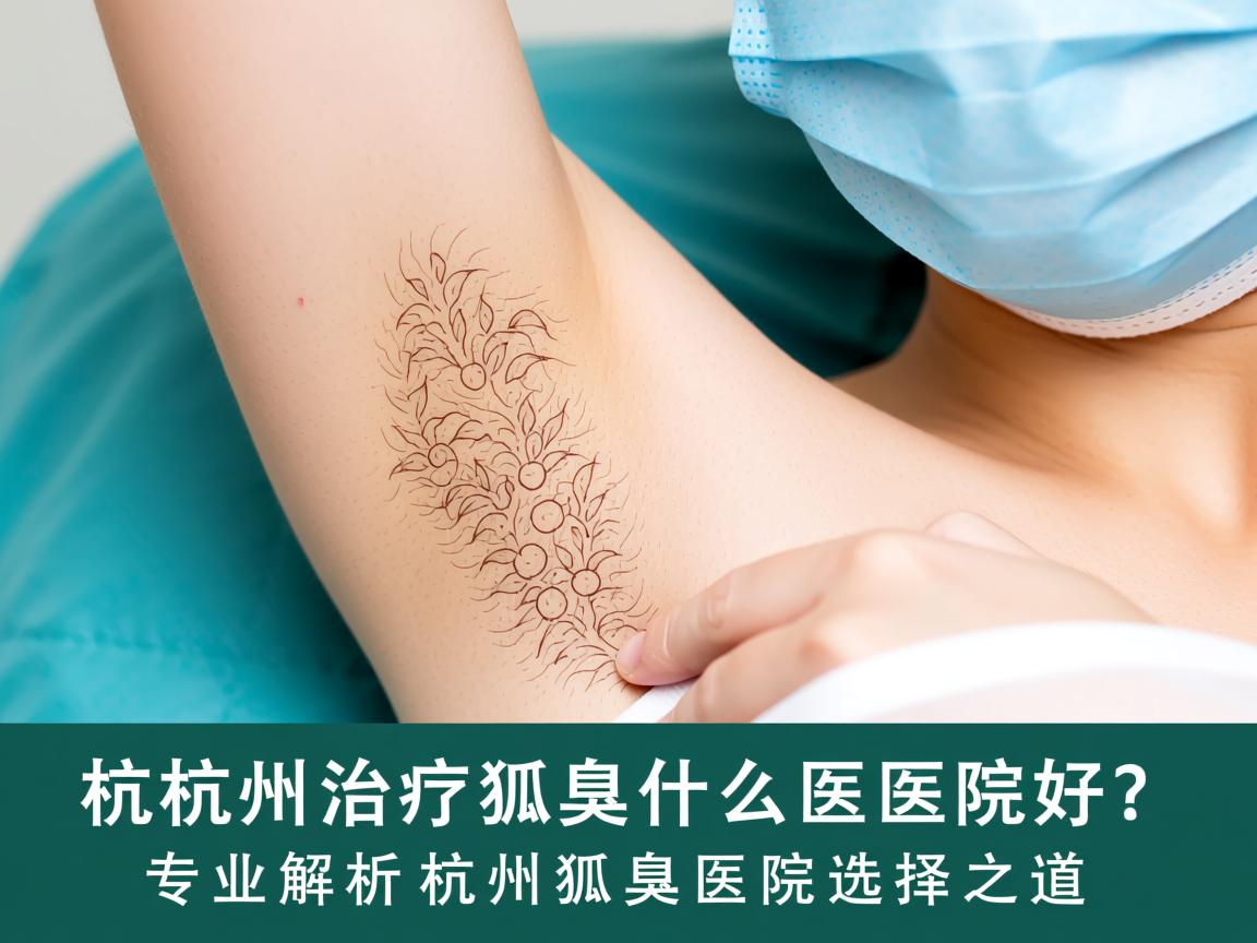 杭州治疗狐臭什么医院好？专业解析杭州狐臭医院选择之道