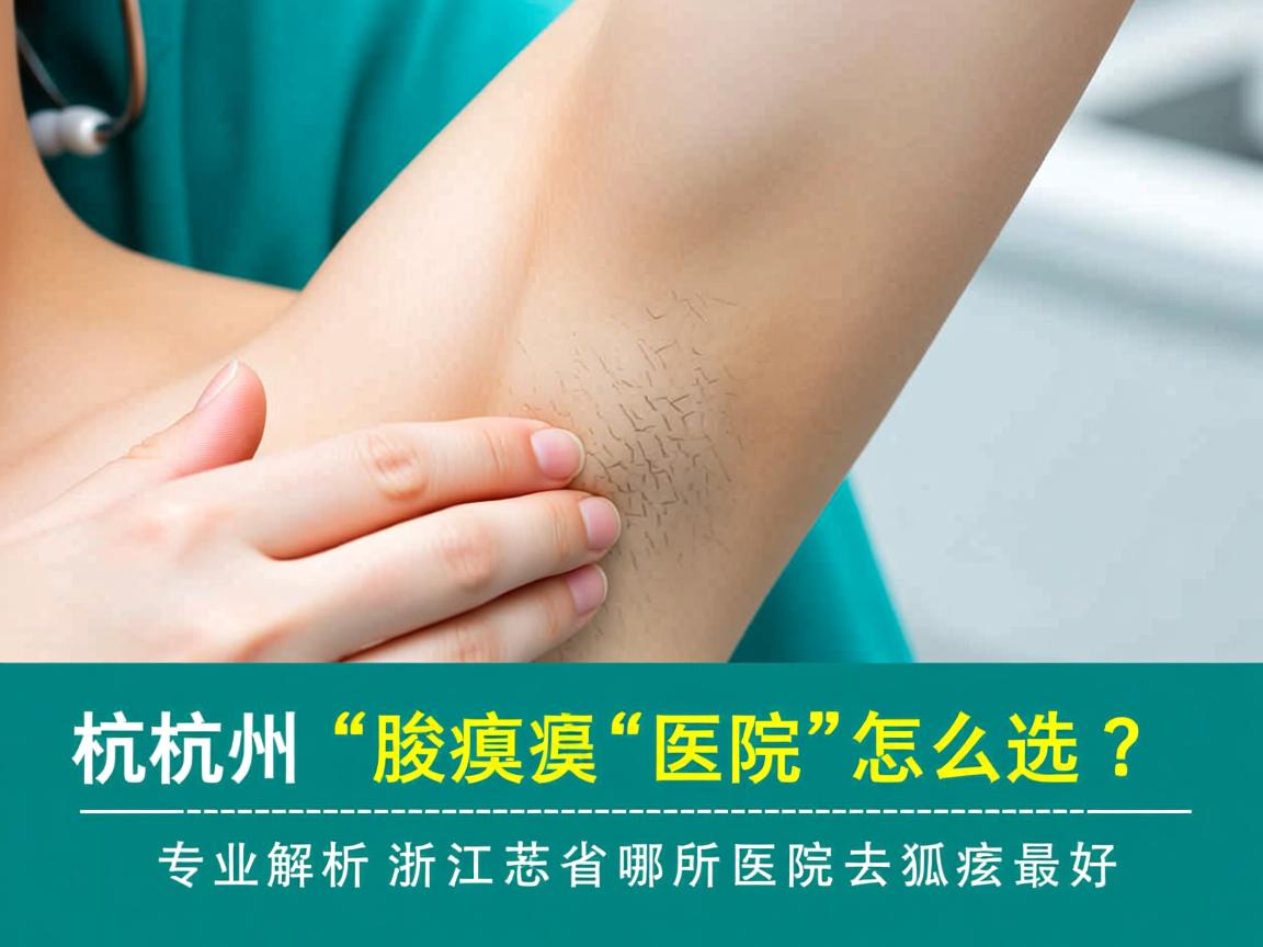 杭州腋臭医院怎么选?专业解析浙江省哪所医院去狐臭最好 杭州腋臭医院怎么选?专业解析浙江省哪所医院去狐臭最好