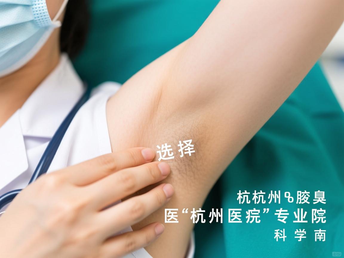 杭州腋臭医院专业解读，选择杭州腋臭医院的科学指南