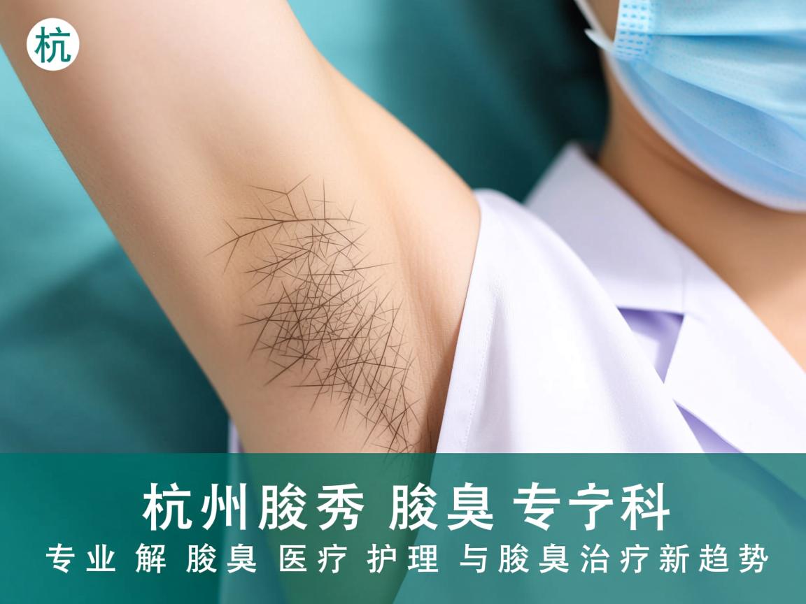 杭州腋秀腋臭专科，专业解析腋臭医疗护理与腋臭治疗新趋势