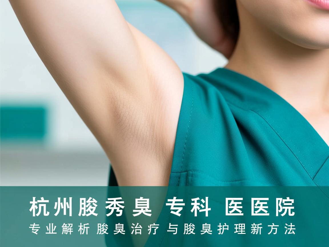 杭州腋秀腋臭专科医院,专业解析腋臭治疗与腋臭护理新方法 杭州腋秀腋臭专科医院,专业解析腋臭治疗与腋臭护理新方法