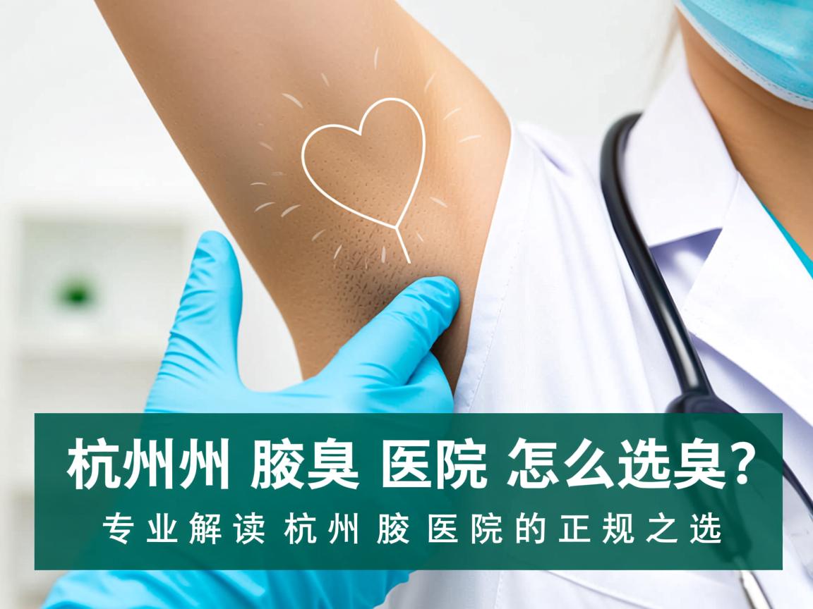 杭州腋臭医院怎么选?专业解读杭州腋臭医院的正规之选 杭州腋臭医院怎么选?专业解读杭州腋臭医院的正规之选