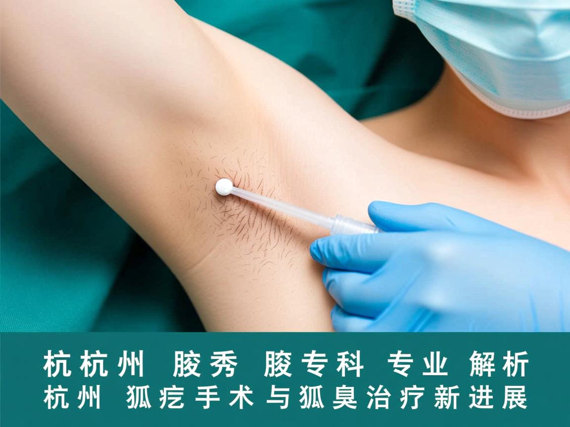 杭州腋秀腋臭专科,专业解析杭州狐臭手术与狐臭治疗新进展 杭州腋秀腋臭专科,专业解析杭州狐臭手术与狐臭治疗新进展