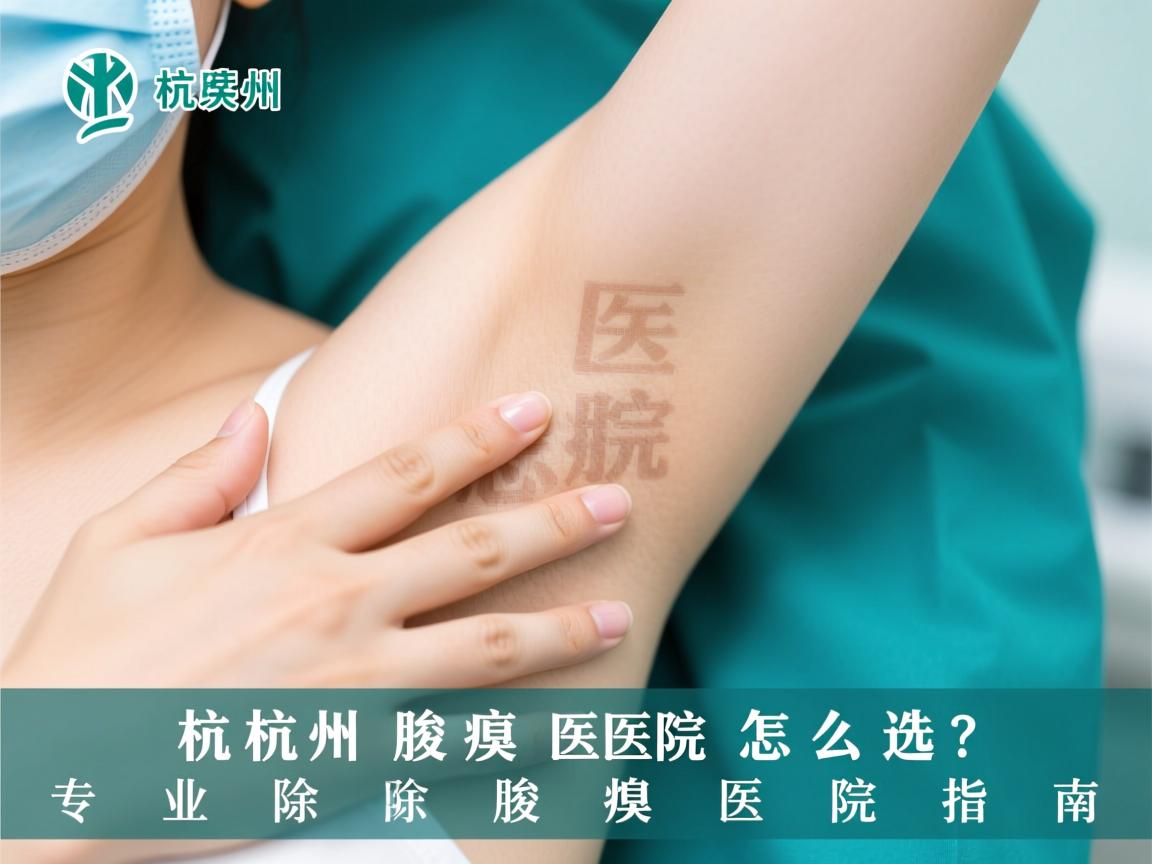 杭州腋臭医院怎么选?专业除腋臭医院指南 杭州腋臭医院怎么选?专业除腋臭医院指南