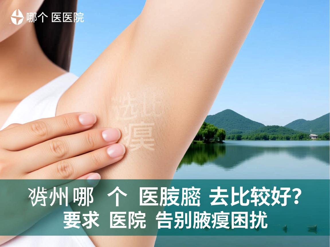 湖州哪个医院去腋臭比较好？选对医院告别腋臭困扰