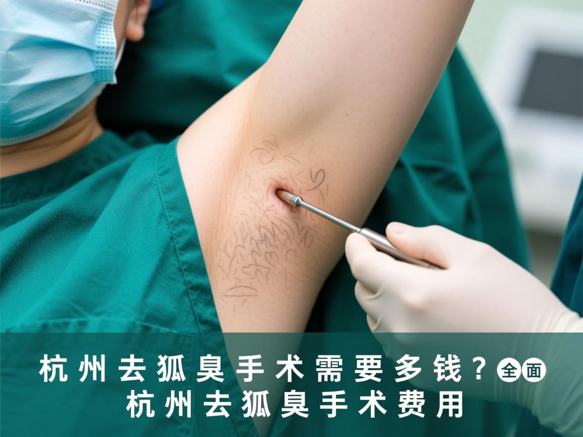 杭州去狐臭手术需要多少钱?全面解析杭州去狐臭手术费用 杭州去狐臭手术需要多少钱?全面解析杭州去狐臭手术费用