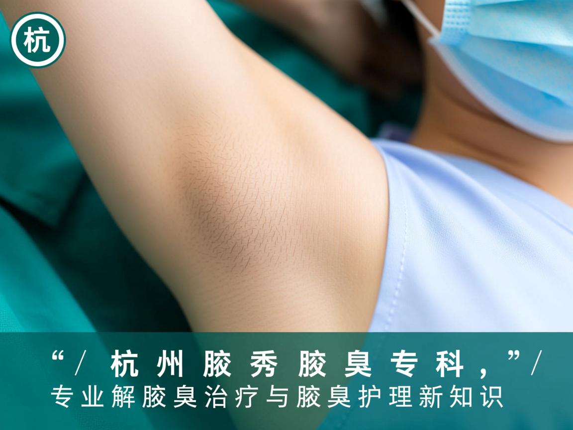 杭州腋秀腋臭专科,专业解析腋臭治疗与腋臭护理新知识 杭州腋秀腋臭专科,专业解析腋臭治疗与腋臭护理新知识