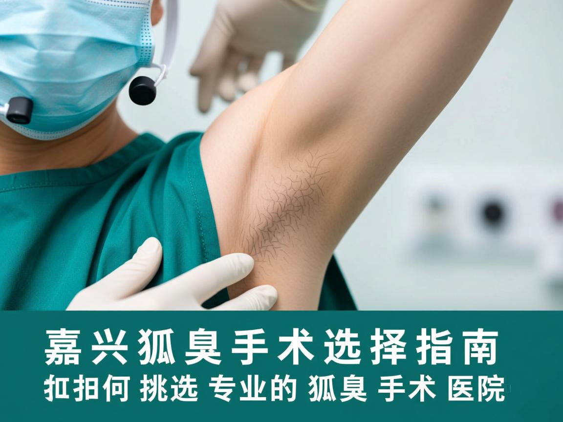 嘉兴狐臭手术选择指南，如何挑选专业的狐臭手术医院